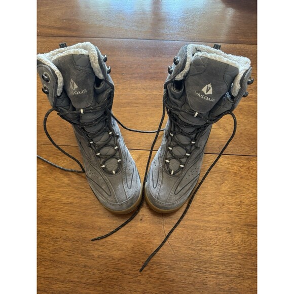 Vasque Women Vasque Womens 10M Winter Hiking Boots UltraDry Waterproof 400g Thinsulate Gray